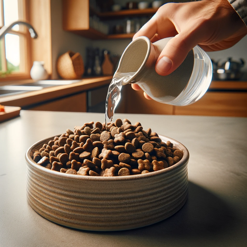 remojar la comida seca